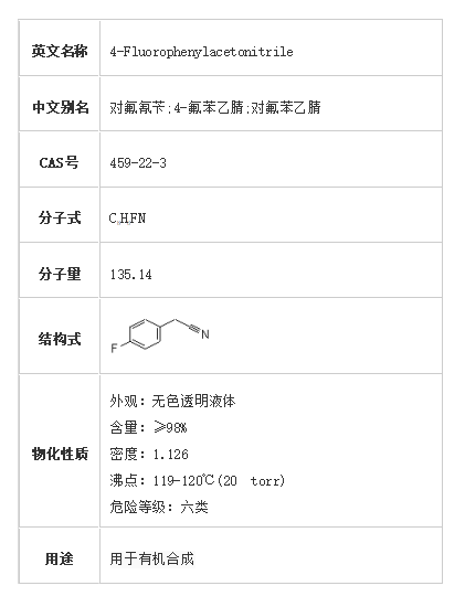 对氟苯乙腈