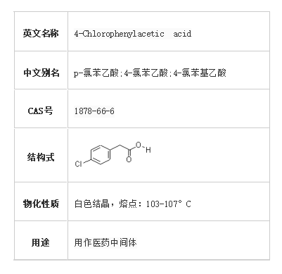 对氯苯乙酸